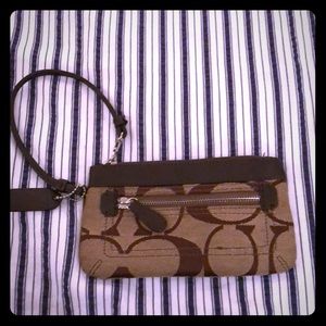 Coach wristlet